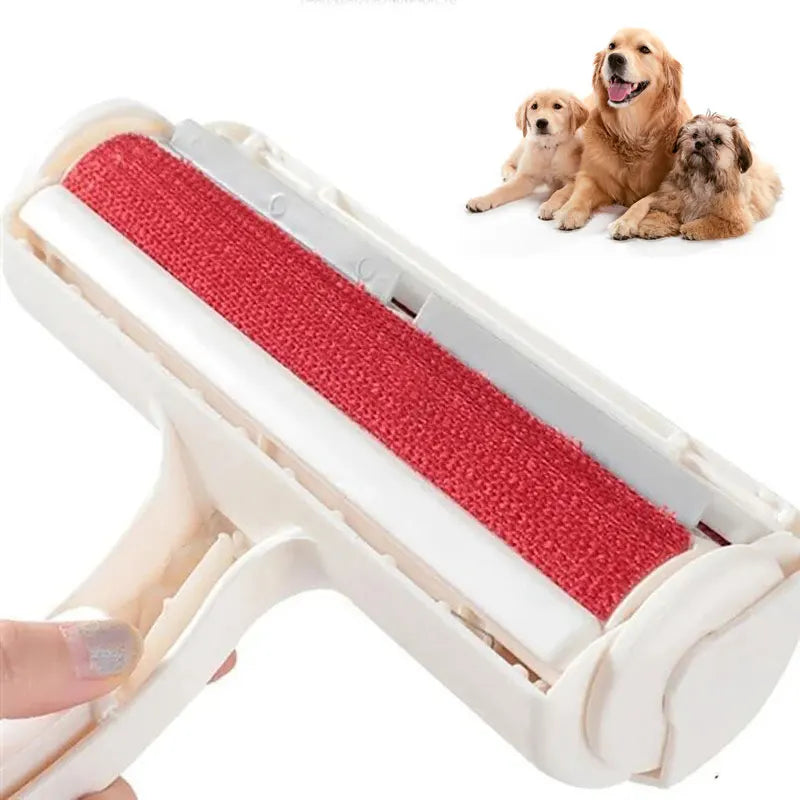 FurGone™ Reusable Pet Hair Remover Roller – Self-Cleaning for Dogs & Cats